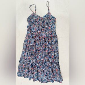 Knox Rose Blue and Red Floral Dress